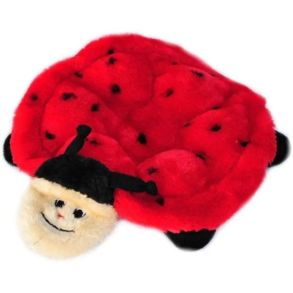 ZippyPaws Squeakie‎ Crawlerz Ladybug Dog Toy 11 x 8.5 in